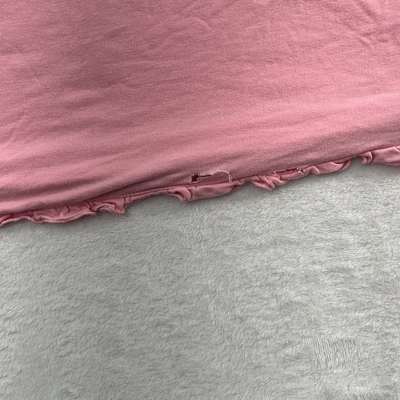 PLAY Kickee Pants 3T Bamboo Pink Ruffle Short Sleeve Swing Dress - Picture 11 of 15